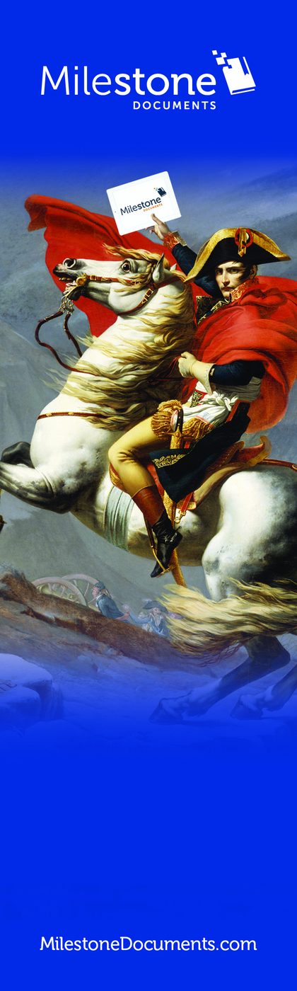 Bookmark with Napoleon